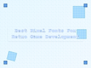 Best Pixel Fonts for Retro Game Development
